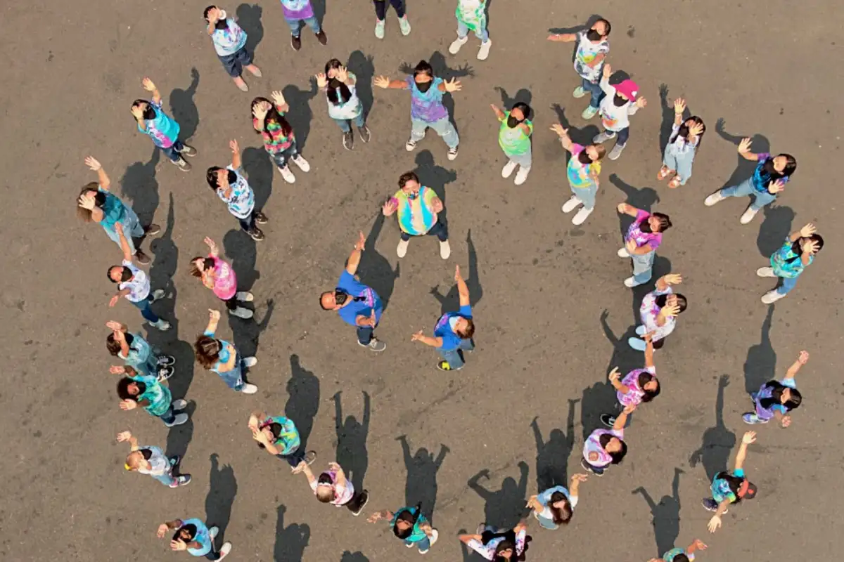 Aerial event perspective