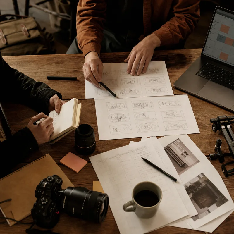 Commercial production setup