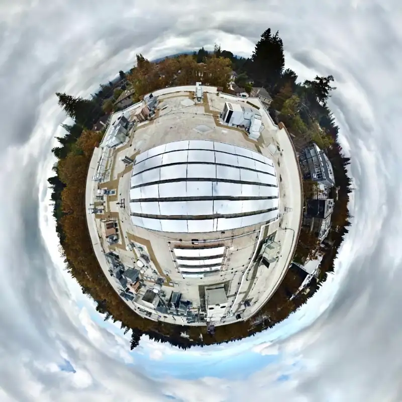 Commercial aerial perspective