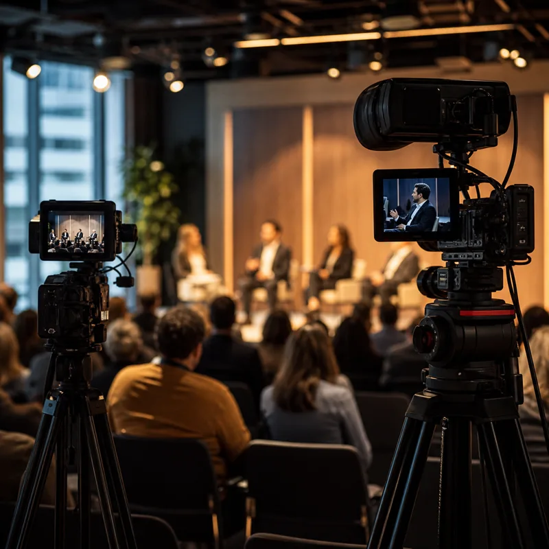 Multi-camera event coverage setup