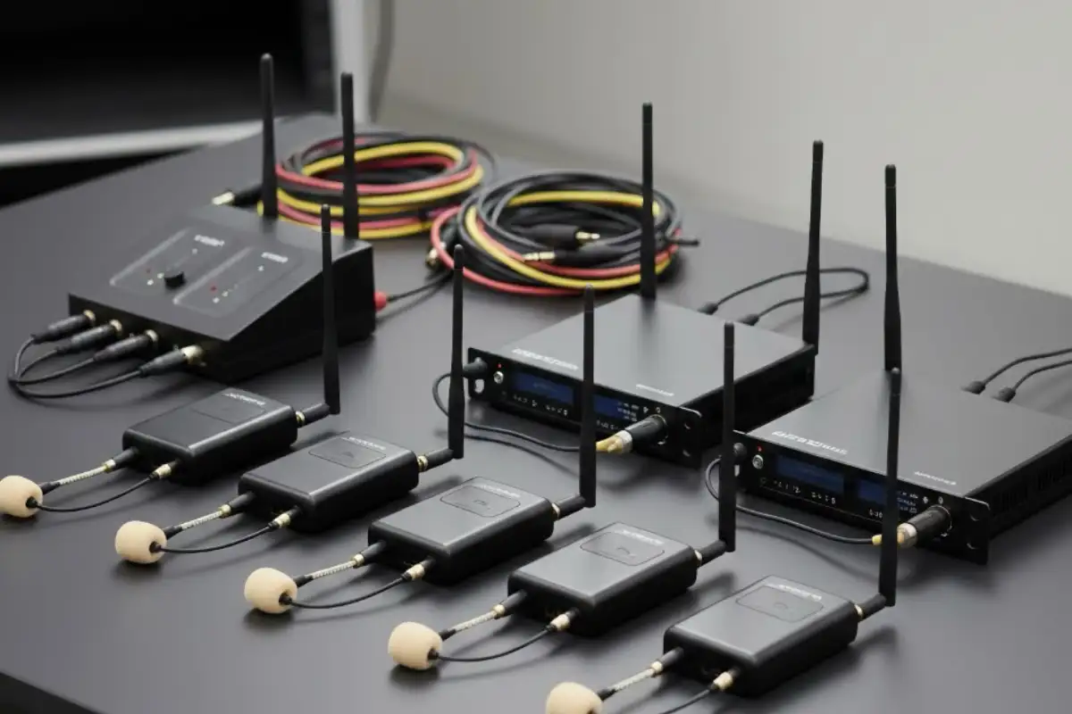 Audio equipment for webcasting